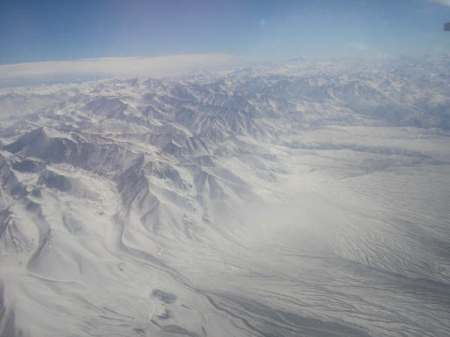 Andes desde el avión 2007
